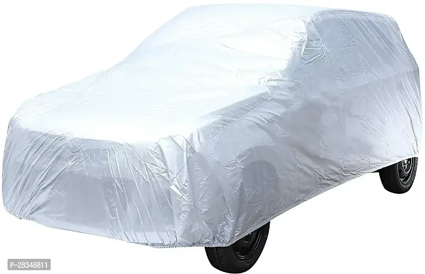 Autoretail Car Cover For Honda Wrv Without Mirror Pockets Silver-thumb2