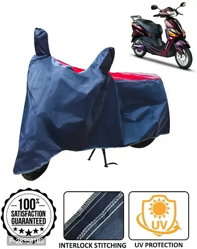 Two Wheeler Cover For Hero Electric Optima, Multicolor-thumb0