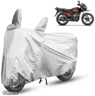 Fancy Two Wheeler Cover For Hero Passion Pro Tr Silver