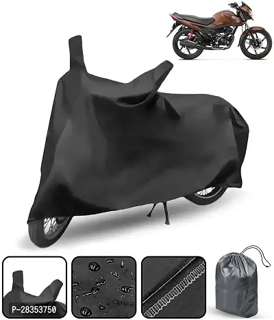 Autoretail Waterproof Two Wheeler Cover For Honda Livo Black