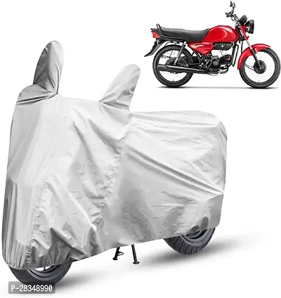 Autoretail Two Wheeler Cover For Hero ,Cd Dawn, Silver-thumb0