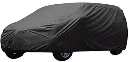 Classic Car Cover For Tata Safari ,6 Seater ,Without Mirror Pockets ,Grey-thumb1