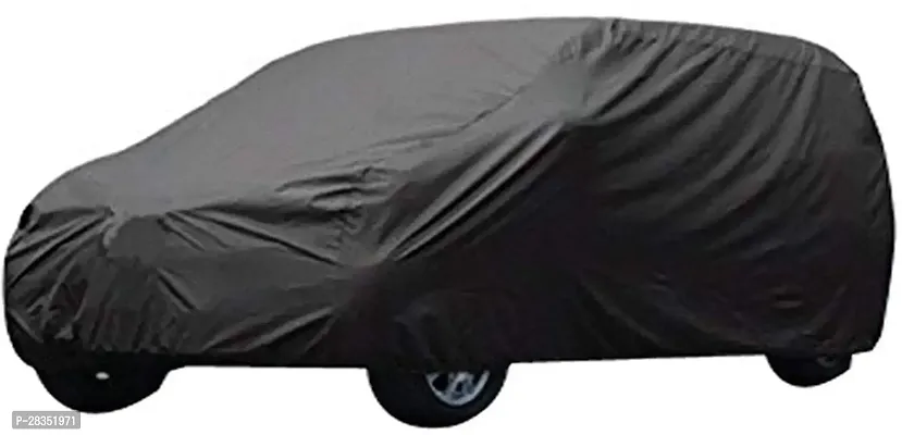 Classic Car Cover For Tata Safari ,6 Seater ,Without Mirror Pockets ,Grey-thumb2