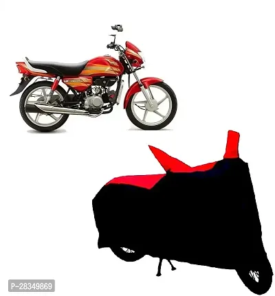 Designer Two Wheeler Cover For Hero -Hf Deluxe