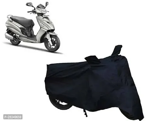 Designer Two Wheeler Cover For Hero-Maestro Edge, Black-thumb0