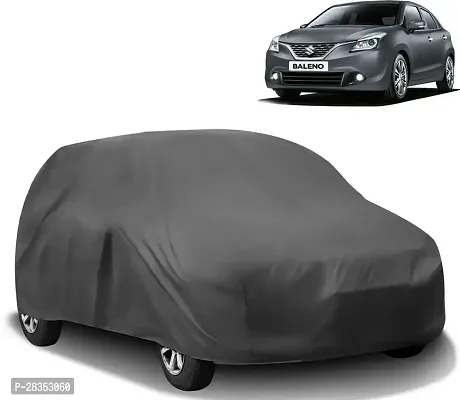 Autoretail Car Cover For Maruti Baleno Without Mirror Pockets Grey