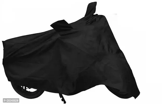 Autoretail Two Wheeler Cover For Honda Activa, Black-thumb2