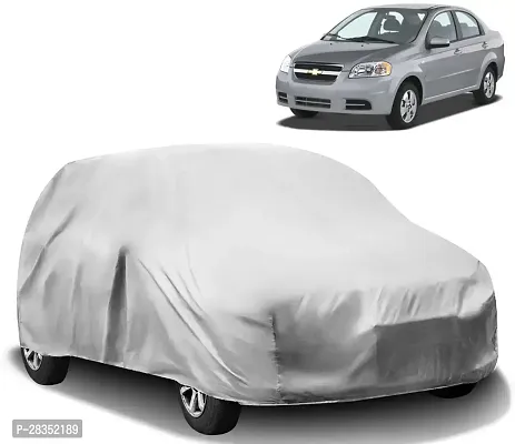 Designer Car Cover Without Mirror Pockets For Chevrolet Aveo-thumb0