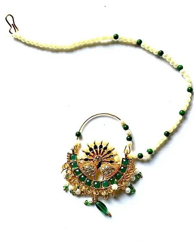 Buy rajputi rajasthani jewellery nath nathiya nose ring Online In