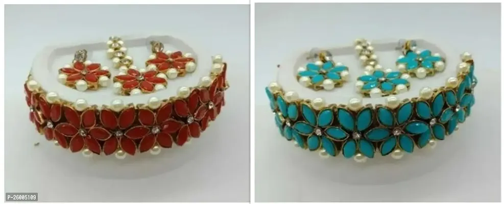 Elegant Pearl Jewellery Set For Women Pack Of 2
