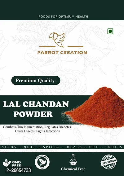 RED SANDALWOODD Powder/LAL Chandan/Chandan Powder/Organic/लाल चंदन / for Beauty,Pooja/RED Saunders (400 gram) (See Top 100 in Beauty) Face Pack