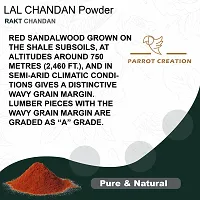 RED SANDALWOODD Powder/LAL Chandan/Chandan Powder/Organic/लाल चंदन / for Beauty,Pooja/RED Saunders (400 gram) (See Top 100 in Beauty) Face Pack-thumb2