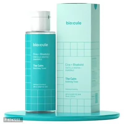 biocule The Calm Soothing Toner, Cica and Bisabolol for Skin Calming and Soothing, Alcohol Free Toner for Sensitive Skin