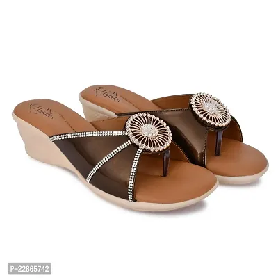 HYADES  Women Sandals | Casual  Formal Sandals | Stylish, Comfortable  Durable | For Daily  Occasion Wear-thumb5