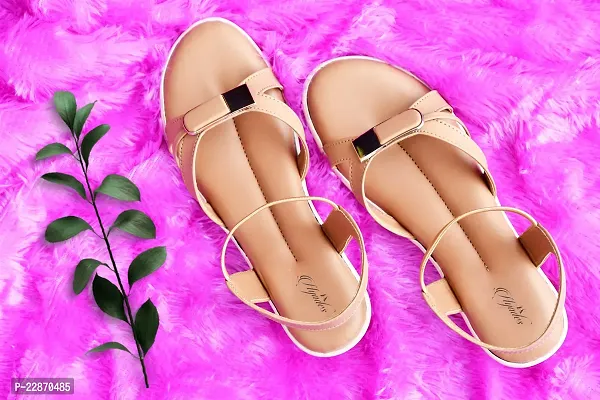 Classy Solid Fashion Flats for Women