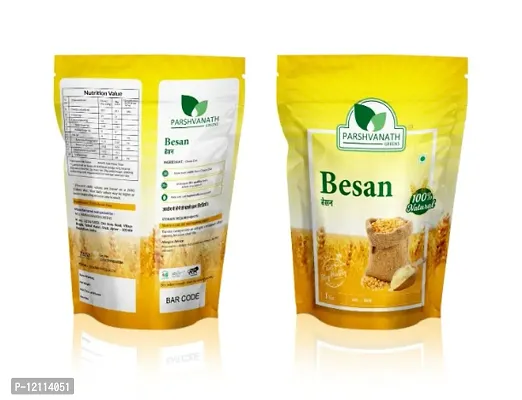 PARSHVANATH GREENS Besan (Gram Flour) 900 Grams Made from Pure Chana Dal (1)-thumb3