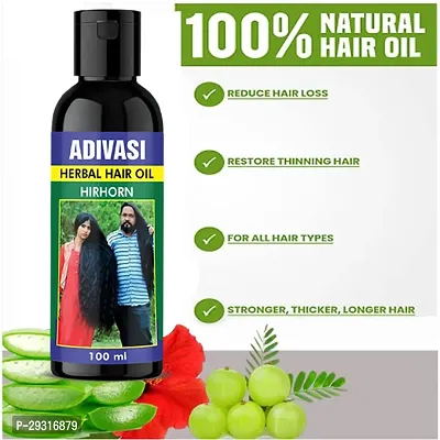 Natural Hair Care Hair Oil 100 ml-thumb0