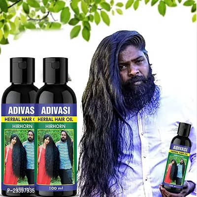 Adivasi Hair Oil vibhitaki, priyangu, amla, bhringra and jasmine Pack Of - 2 Combo-thumb0