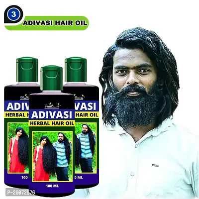 Adivasi Natural Jadibuti Hair Oil For Hair Growth-300Ml