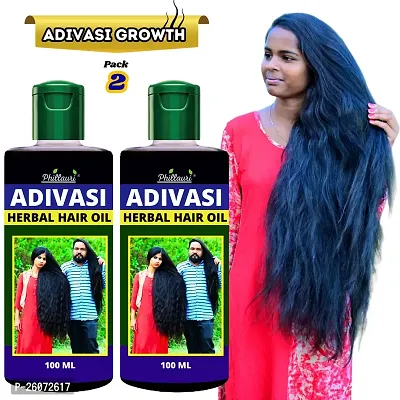 Adivasi Jadibuti Natural Hair Regrowth Oil Hair Oil-100Ml-Pack Of 2-thumb0