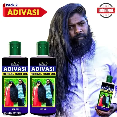 Adivasi Herbal Hair Oil Combo Hair Oil-100Ml-Pack Of 2-thumb0