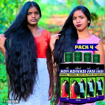 Adivasi Hair Oil-100Ml-Pack Of 4