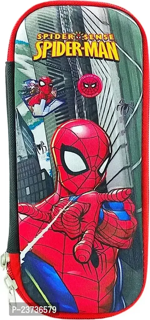 Superhero Print Pencil Box for Kids