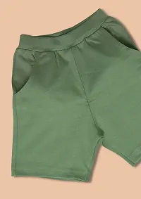 Funny Bear Baby Boy Girl Half Sleeve Tshirt Shorts Set (12-18 Months)-thumb4