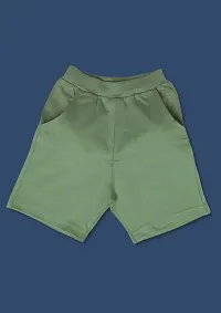 Funny Bear Baby Boy Girl Half Sleeve Tshirt Shorts Set (12-18 Months)-thumb3