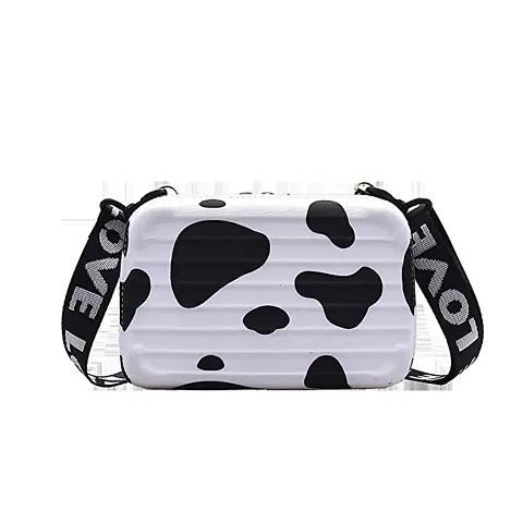 Batcat Sling Box Bag for Women with Detacheable Shoulder Strap and Convertible into Cosmetic Box Bag