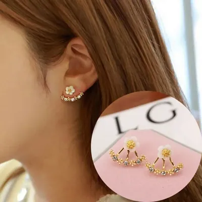 Imported Stylish Stud Alloy Earrings