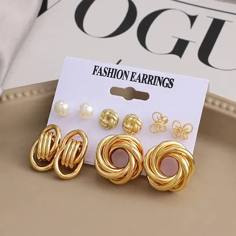 Elegant Alloy Earrings For Women