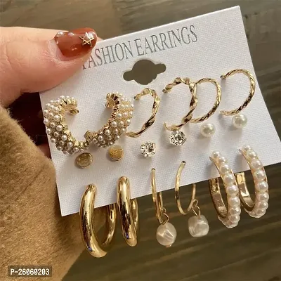 Elegant Alloy Earrings For Women-thumb0