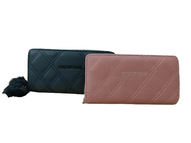 Kaaya Creation Womens Wallet Combo Pack of 2