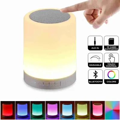 ATTRACTIVE CLASSY TOUCH LAMP BLUETOOTH WIRELESS  SPEAKER BEST QUALITY SOUND