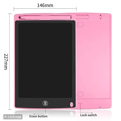 LCD Writing Pad Tablet in PINK COLOUR 8.5 inches Electronic Writing Scribble Drawing Board-thumb5