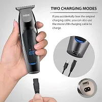 Men's Professional Rechargeable LED Display  Beard Trimmer-thumb2