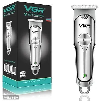 V-071 Cordless Professional Hair Clipper Runtime: 120 Min Trimmer For Men With 3 Guide Combs-thumb0