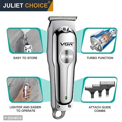 V-071 Cordless Professional Hair Clipper Runtime: 120 Min Trimmer For Men With 3 Guide Combs-thumb2