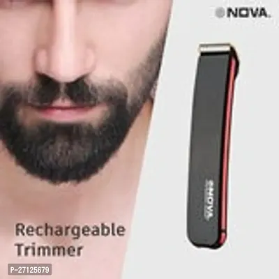 NHT 1049 Black Titanium coated Runtime: 30 min Trimmer for Men-thumb2