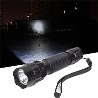 EBOFAB Electric Torch Zoomable 3 Mode Rechargeable Movable Electric Led Torch Ultra Bright Laser Power Flashlight-thumb4