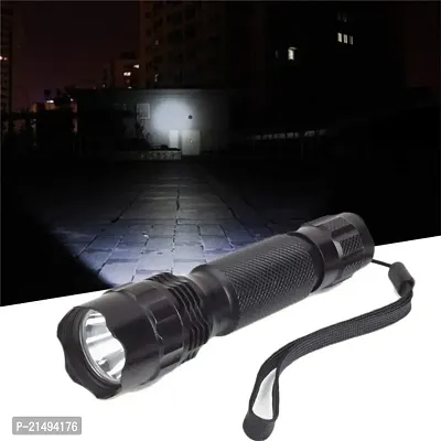 EBOFAB Electric Torch Zoomable 3 Mode Rechargeable Movable Electric Led Torch Ultra Bright Laser Power Flashlight-thumb5