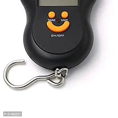 EBOFAB 40KG Fishing Hook Portable Handy Pocket Smile Mini Electronic Digital-LCD Scale Luggage Balance Weight Weighing Hanging Scale-thumb4