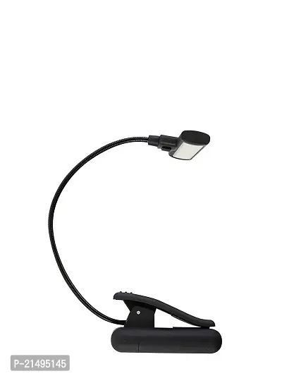 EBOFAB Sturdy Adjustable Easy Clip-On COB Clip LED Book Light On Bed Book Reading Desk Laptop Music Stand Lamp, LED Light for Reading  Study