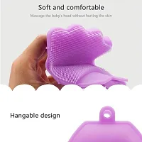 EBOFAB Silicone Shower Body Scrubber for Deep Cleasing Anti Cellulite Shower Brush Scrub Baby Bath Tools-thumb3