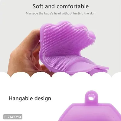 EBOFAB Silicone Shower Body Scrubber for Deep Cleasing Anti Cellulite Shower Brush Scrub Baby Bath Tools-thumb4