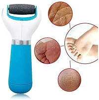 EBOFAB velvet smooth Electronic Foot File with Crystals Pedicure Scrubber Cracked Heels Remover Foot for Women-thumb1