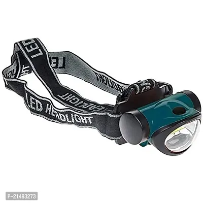 EBOFAB LED Flash Light Zoomable Headlamp for Running, Cycling, Camping Head Torch Light with Ultra Bright Light(Multicolour)-thumb0