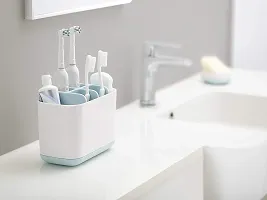 EBOFAB Bathroom Caddy Multi Function Easy Store Shower and Bathroom Organizer Bathroom Kitchen Easy-Store Toothbrush Caddy, Bathroom Toothbrush Toothpaste Tube Holders Organizer-thumb2