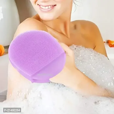 EBOFAB Silicone Shower Body Scrubber for Deep Cleasing Anti Cellulite Shower Brush Scrub Baby Bath Tools-thumb2